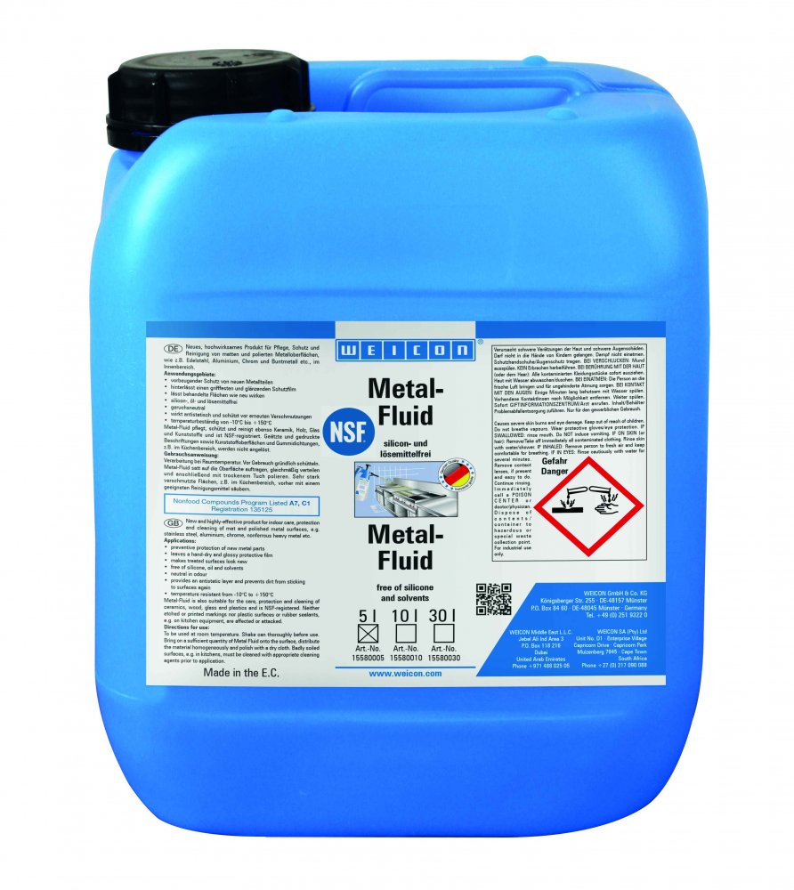 WEICON Metal-Fluid средство по уходу за металлами (5 л) основа-воск