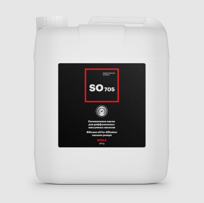 EFELE SO-705 Силиконовая жидкость для диффузионных вакуумных насосов 20 кг