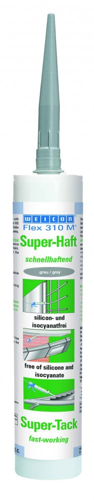 WEICON Flex 310 M Super-Tack MS-Полимер (290 мл) серый