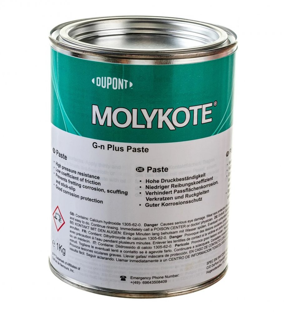 Molykote G-n PLUS Сборочная паста 1 кг