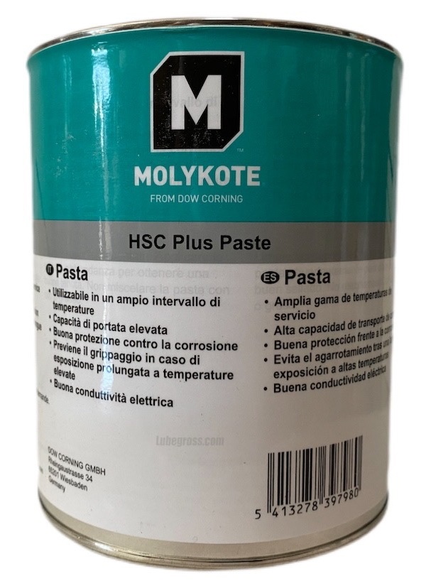 Molykote HSC Plus Электропроводная резьбовая паста 1 кг