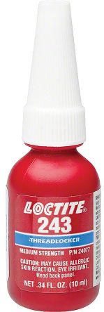 Резьбовой фиксатор средней прочности Loctite 243 10 мл
