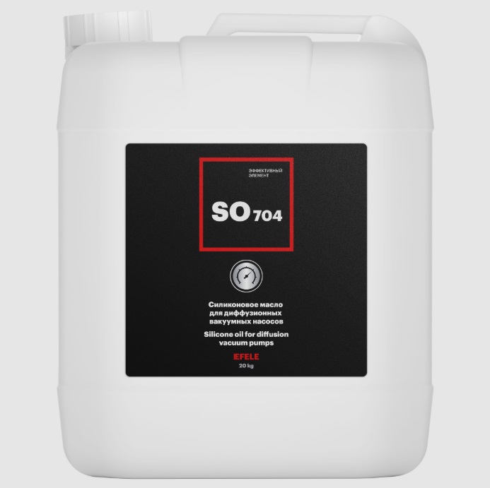EFELE SO-704 Силиконовая жидкость для диффузионных вакуумных насосов 20 кг