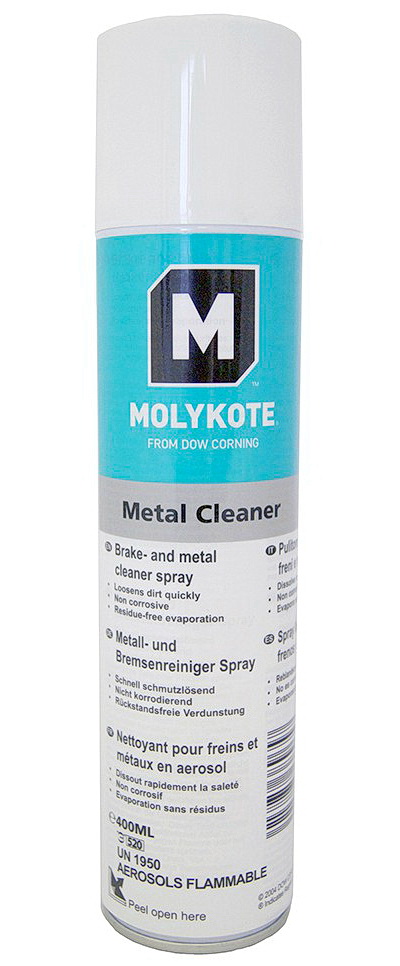 Molykote Metal Cleaner Spray Очиститель 400 мл