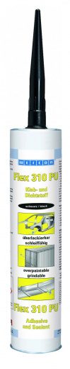 WEICON Flex 310 Полиуретан черный (300 мл)