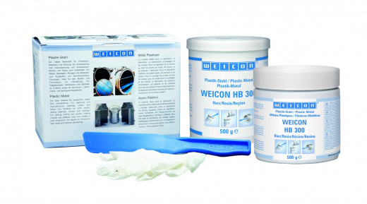 WEICON HB 300 (1 кг) Металло-пластик наполненный сталью