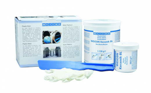 WEICON Ceramic BL (2 кг) Эпоксидный композит жидкий, с керамическим наполнением, износоустойчивый