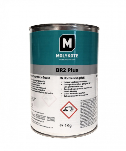 Molykote BR2 PLUS Пластичная смазка 1 кг