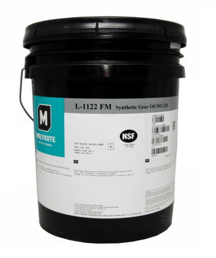 Molykote L-1122FM Синтетическое масло 16,1 кг (18,9л)