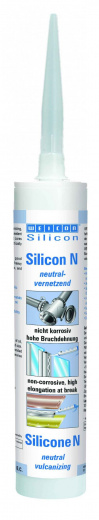 WEICON Силикон N (310 мл) Высокостойкий. Бесцветный, матовый